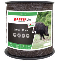 Breitband "Eider", 40mm, 200m, braun, 9x0.20 +...