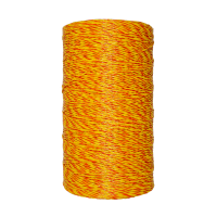 Kunststofflitze "Standard", 1.000m, gelb-orange, 3x0.15 Niro