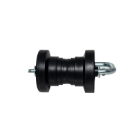 1x Eckrolle "groß" bis 40mm, schwarz