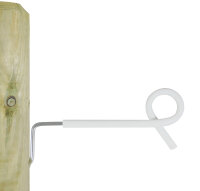10x Abstands-, Ösenisolator, senkrecht und waagerecht nutzbar -  210 mm