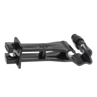 25x Clip Isolator für T-Pfosten Rückseite, schwarz, 12,5cm lang