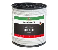 Weidezaunseil, 6 mm Ø, weiß - 200 m
