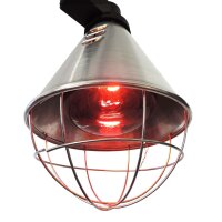 Aufzuchtlampe, Schutzkorb mit Sparschalter, 5 m Kabel +...